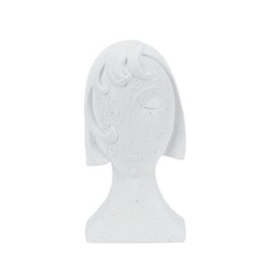 ΦΙΓΟΥΡΑ ΓΥΝΑΙΚΑ ΠΟΛΥΡΕΖΙΝ ΛΕΥΚΗ14x12x26.3cm