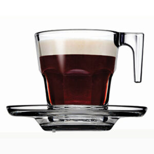 Φλυτζάνι Espresso "Casablanca" με πιατάκι Tempered 70cc Espiel SP95753G1 - Box In Θεσσαλονίκη - 25ης Μαρτίου 111