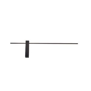 Απλικα toixoy αλουμινιο-μεταλλο-ακρυλικο led 10w 700lm 3000k 800x200x40mm μαυρο Arte Illumina clio