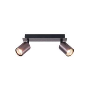 Σποτ αλουμινιο 2φωτο 2xgu10 max 7w 250x120mm γκρι Arte Illumina luxy