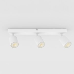 Σποτ οροφης τριπλο gu10 max5w φ320x55x105mm s1962 λευκο Arte Illumina brava