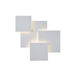 Φωτιστικο οροφης μεταλλο led 30w 2600lm 3000κ 550x550mm λευκο Arte Illumina thalia