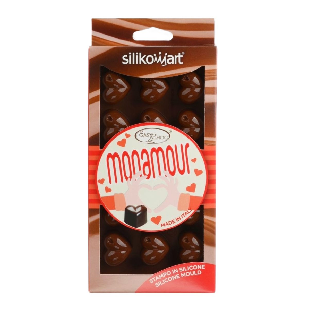 Silikomart mon amour scg01 φορμα σιλικονης για σοκολατακια καρδια 15x10ml | 055.2201 - Image 6
