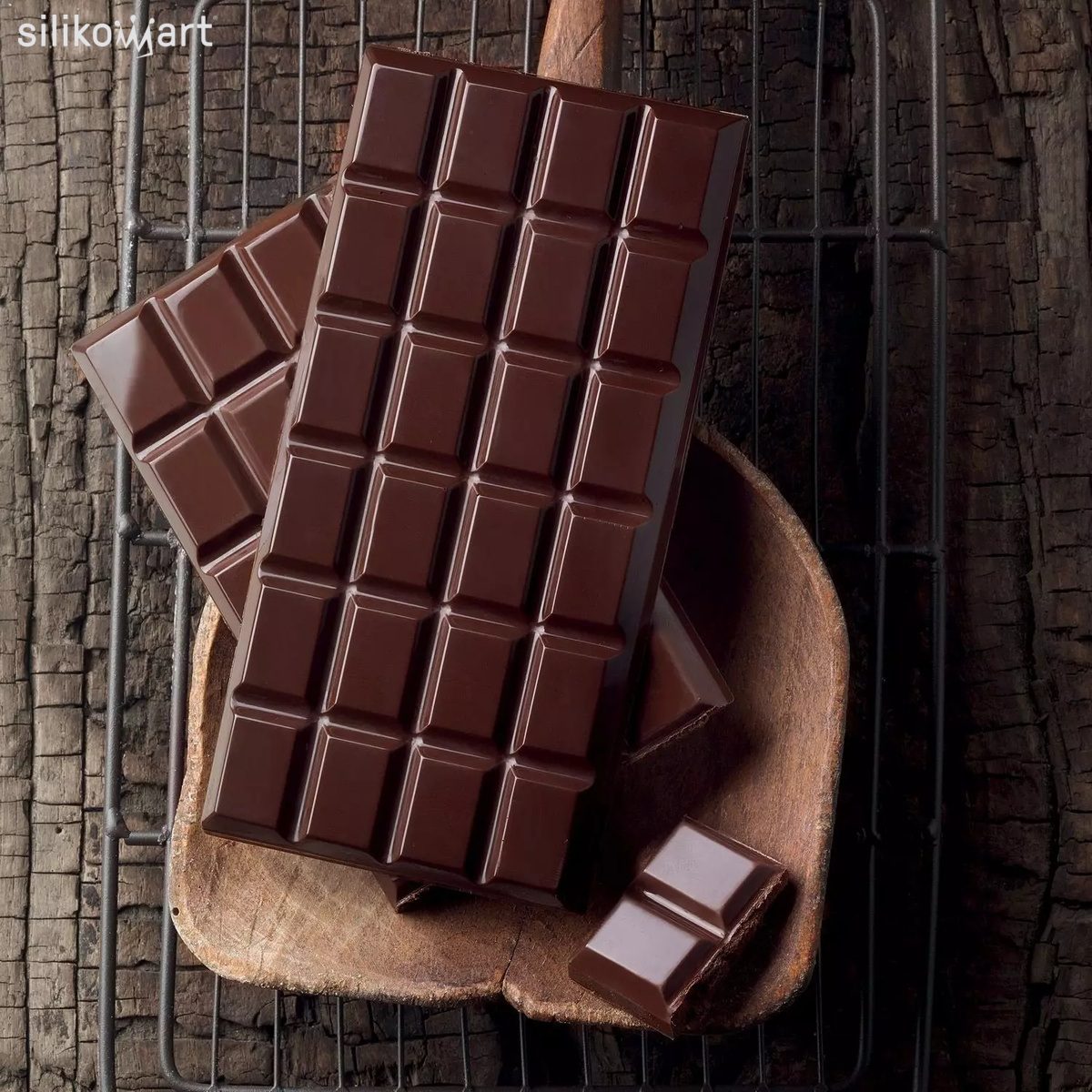 Silikomart classic choco bar scg36 φορμα σιλικονης σοκολατας 92ml 115x77x9mm | 055.2236 - Image 4