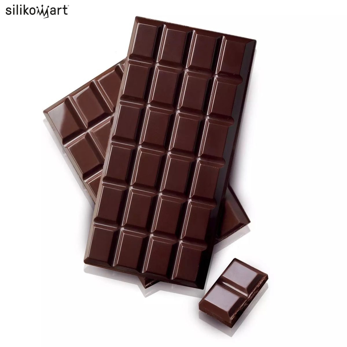 SILIKOMART CLASSIC CHOCO BAR SCG36 ΦΟΡΜΑ ΣΙΛΙΚΟΝΗΣ ΣΟΚΟΛΑΤΑΣ 92ml 115x77x9mm-Box in Thessaloniki