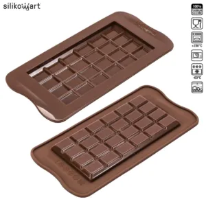 SILIKOMART CLASSIC CHOCO BAR SCG36 ΦΟΡΜΑ ΣΙΛΙΚΟΝΗΣ ΣΟΚΟΛΑΤΑΣ 92ml 115x77x9mm-Box in Thessaloniki