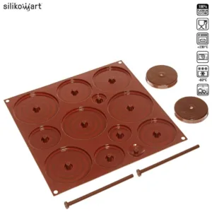 SILIKOMART EGG C3D02 ΦΟΡΜΑ ΣΙΛΙΚΟΝΗΣ ΑΥΓΟ 3D-Box in Thessaloniki