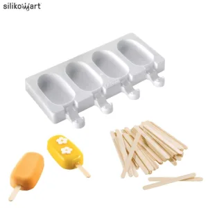 SILIKOMART ΦΟΡΜΑ ΣΙΛΙΚΟΝΗΣ ΠΑΓΩΤΟΥ 4 ΘΕΣΕΩΝ (4x37ml) – GEL01 MINI CLASSIC-Box in Thessaloniki