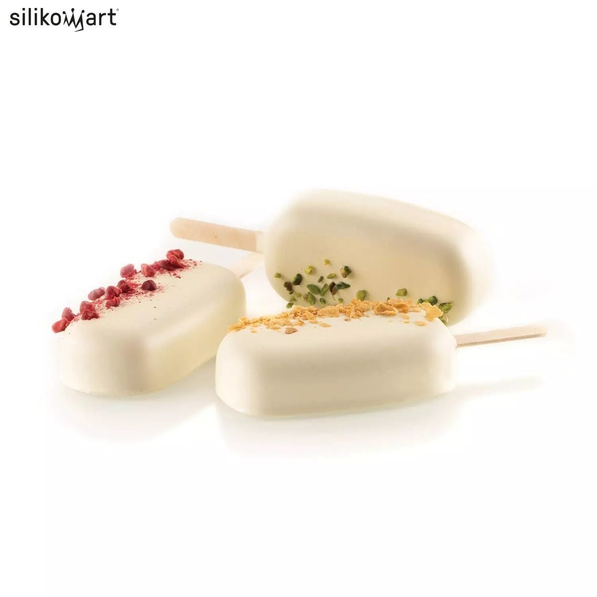 Silikomart φορμα σιλικονης παγωτου 4 θεσεων (4x37ml) – gel01 mini classic | 055.3153 - Image 4