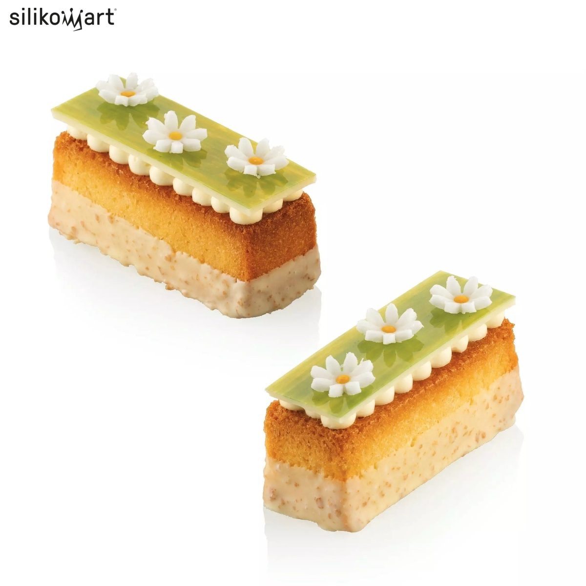 SILIKOMART CLASSIC SF026 MINI CAKE ΦΟΡΜΑ ΣΙΛΙΚΟΝΗΣ 12x70ml 79x29x30mm-Box in Thessaloniki