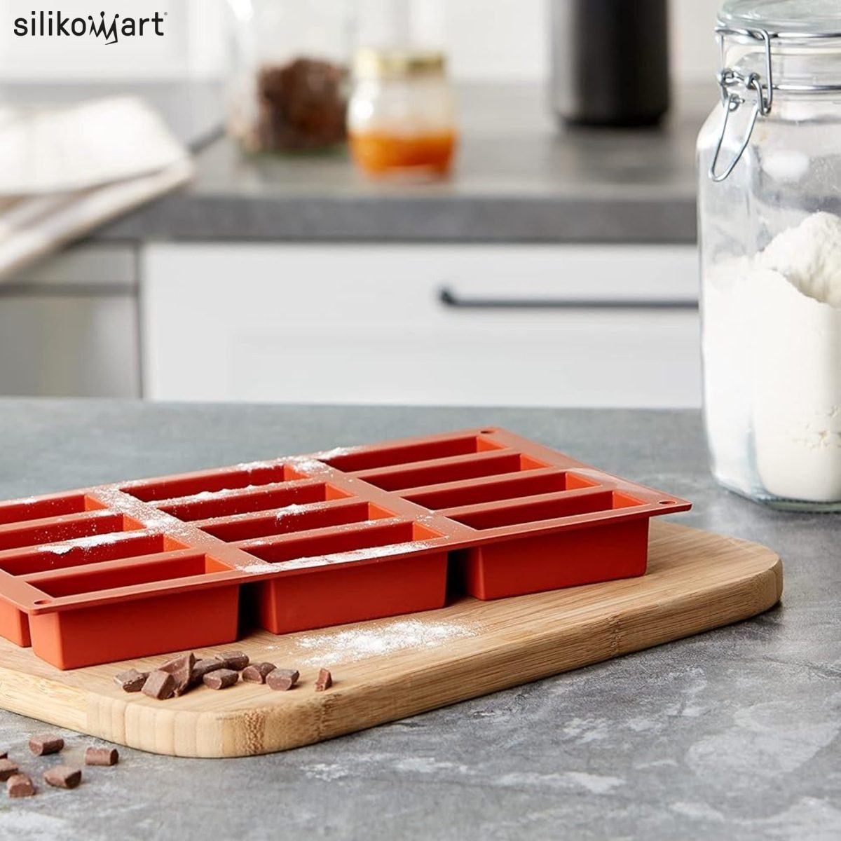 Silikomart classic sf026 mini cake φορμα σιλικονης 12x70ml 79x29x30mm | 055.5026 - Image 4