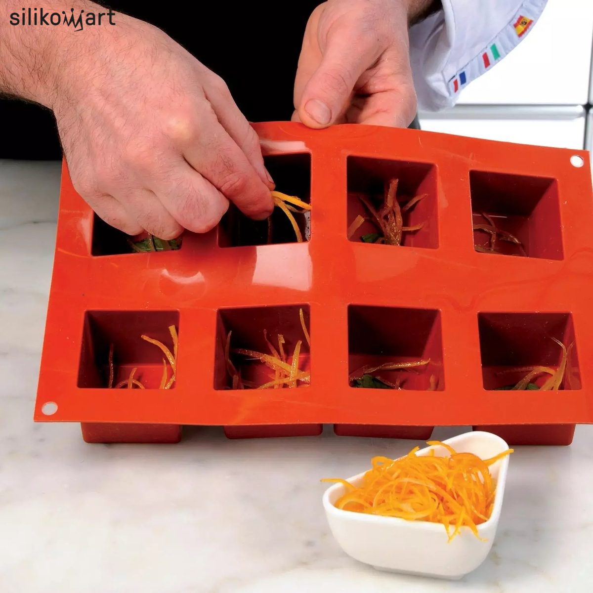 SILIKOMART CLASSIC SF104 CUBO ΦΟΡΜΑ ΣΙΛΙΚΟΝΗΣ 8x125ml 50x50x50mm-Box in Thessaloniki