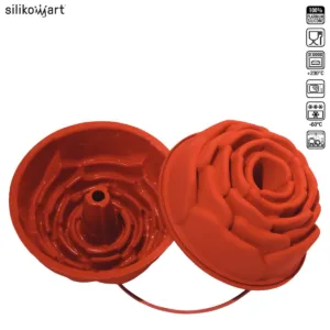 SILIKOMART CLASSIC SFT251 ROSE ΦΟΡΜΑ ΣΙΛΙΚΟΝΗΣ 2250ml Ø22×10εκ.-Box in Thessaloniki