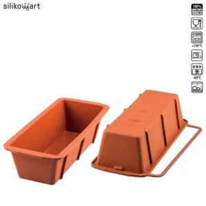 SILIKOMART CLASSIC SFT331 PLUM CAKE ΦΟΡΜΑ ΣΙΛΙΚOΝΗΣ 1700ml 30x10x7εκ.-Box in Thessaloniki