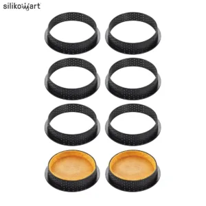 SILIKOMART TPLUS TARTE ΣΕΤ 8 ΤΣΕΡΚΙΑ ΤΑΡΤΑΣ Ø7×2εκ.-Box in Thessaloniki