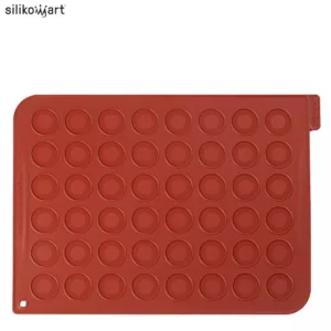 SILIKOMART ΕΠΙΦΑΝΕΙΑ ΣΙΛΙΚΟΝΗΣ ΓΙΑ MACARONS 48 ΘΕΣΕΩΝ Ø3.5cm 30x40cm – MAC01-Box in Thessaloniki