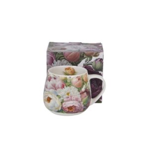 Duo Κούπα Barrel 430ml "Peonies" από Πορσελάνη Fine China | 070.954316 – Floral Barrel Mug - Box In Θεσσαλονίκη - 25ης Μαρτίου 111