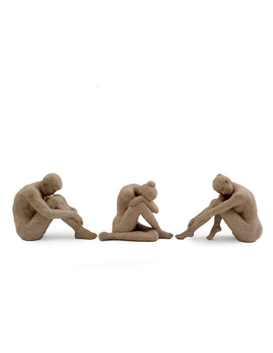 Φιγούρες ανθρώπινες καθιστές/3σχέδια 20X8X15cm 014.OR8318