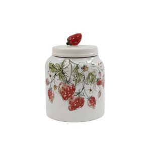 Jar κεραμικό με φράουλες 16X21