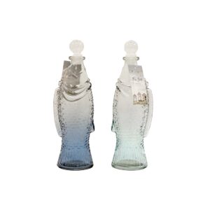 Καράφα ψάρι 2χρώματα Η26cm 014.SS1084