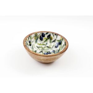 Μπωλ  mango enamel OLIVE Φ17