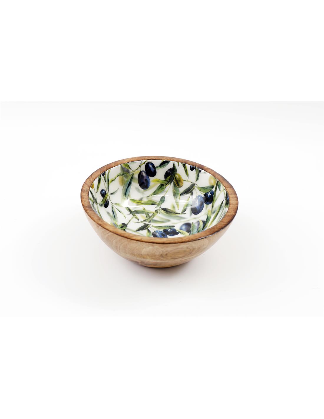 Μπωλ mango enamel OLIVE Φ17