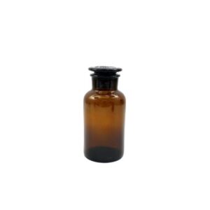 Μπουκάλι γυάλινο καφέ  500ml/8x17cm 014.SG0426