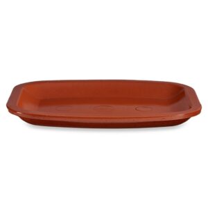 Πιατέλα κεραμική terracotta 26x20cm 029.99526
