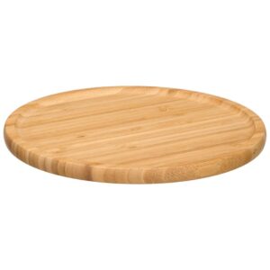Πιάτο στρογγυλό bamboo φυσικό Φ26cm 029.11626