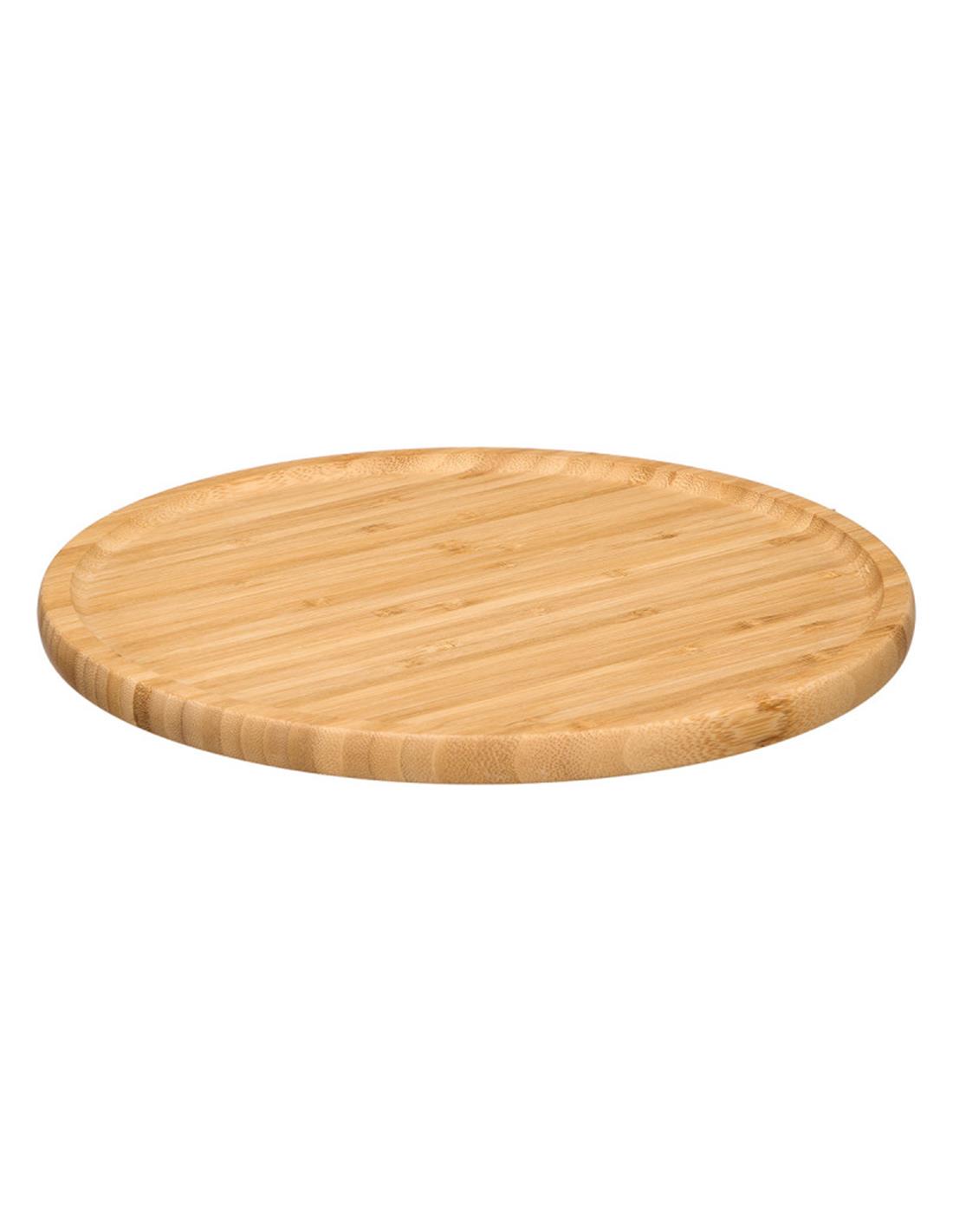 Πιάτο στρογγυλό bamboo φυσικό Φ30cm 029.11625