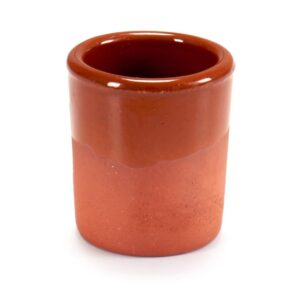 Ποτήρι Κεραμικό  terracotta 50ml/Φ5x5