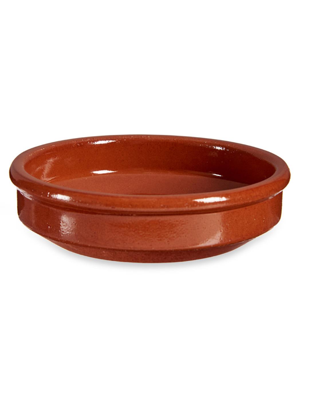 Ταψάκι Πυρίμαχο Κεραμικό terracotta Φ12x3cm 029.33355