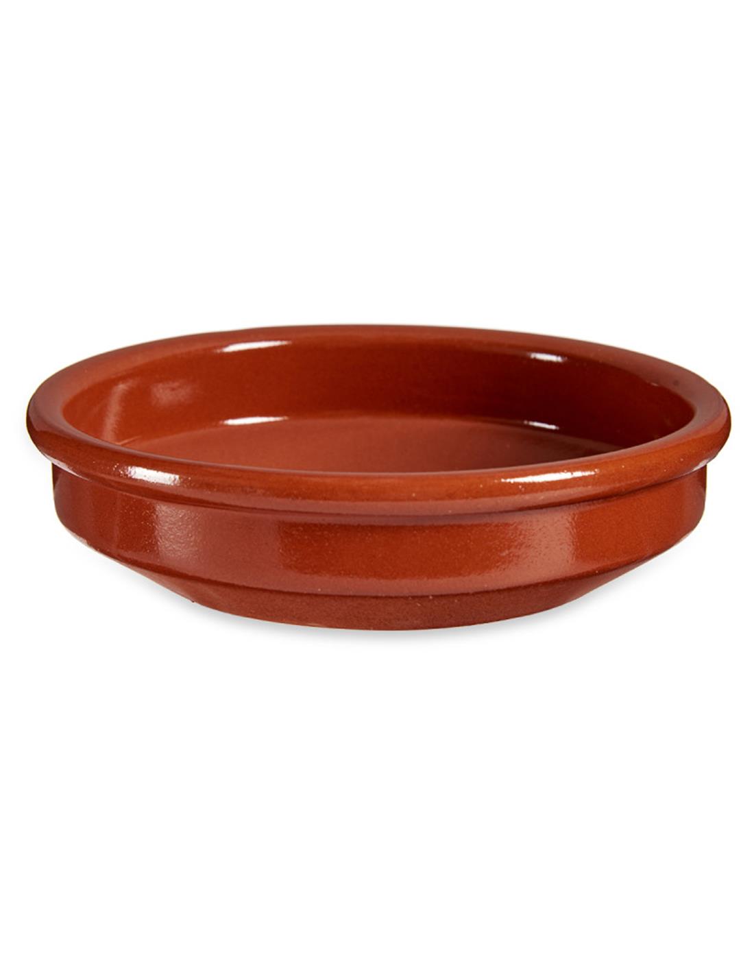 Ταψάκι Πυρίμαχο Κεραμικό terracotta Φ15x3