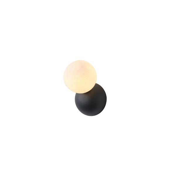 Απλικα toixoy μεταλλο-πλαστικο 1xg9 max 7w 100x170x120mm mαυρο Arte Illumina terpsi