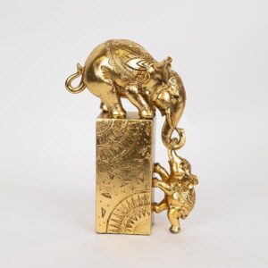 ΕΛΕΦΑΝΤΕΣ ΧΡΥΣΟΙ 20x9x28cm