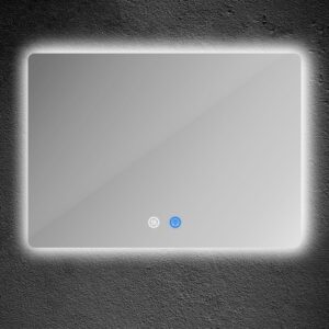 Καθρεπτης παραλληλογραμmος touch led dimmable antifog 18w 1440lm 3cct (3000-4000-6000k) 800x600mm Arte Illumina nivra