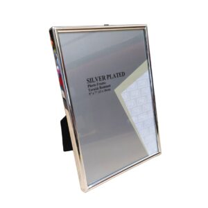 Κορνίζα Μεταλλική Επάργυρη Ασημί 13x18cm | Silver Plated 904/S - Box In Θεσσαλονίκη - 25ης Μαρτίου 111