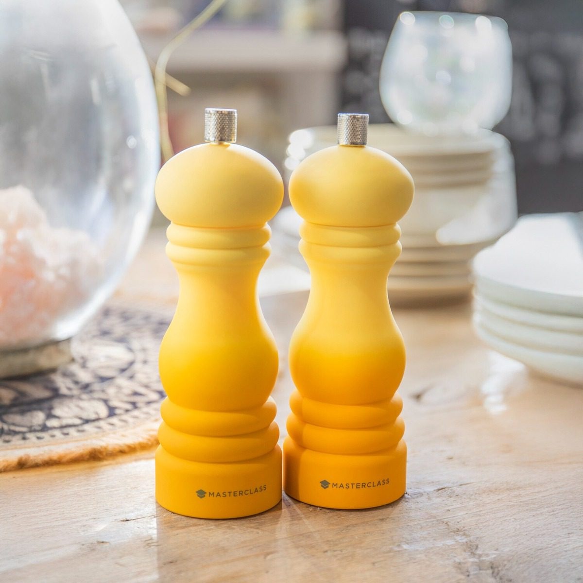 Μύλος Αλατιού-Πιπεριού MasterClass 17cm Mustard Ombre | Κεραμικός Μηχανισμός | 006.100.117 - Box In Θεσσαλονίκη - 25ης Μαρτίου 111