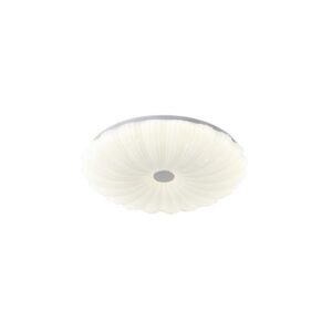 Πλαφονιερα μεταλλο-πλαστικο led 60w 4680lm 3cct (3000-4000-6500k) φ480x75mm λευκο Arte Illumina anthos