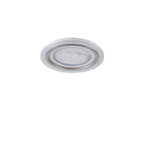 Πλαφονιερα μεταλλο-πλαστικο led 60w 5220lm 3cct(3000-4000-6500k) φ490x50mm λευκο Arte Illumina motivo