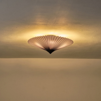 Πλαφονιερα υφασμα 5xe14 μαχ 15wφ450mm γκρi Arte Illumina float