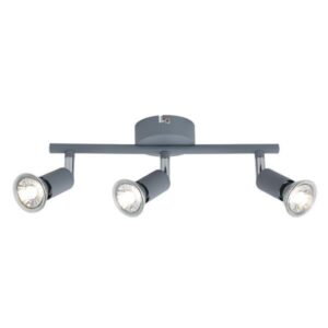 Σποτ κινητο μεταλλο 3φωτο 3xgu10 max 7w 300x80x125mm γκρι Arte Illumina vorras