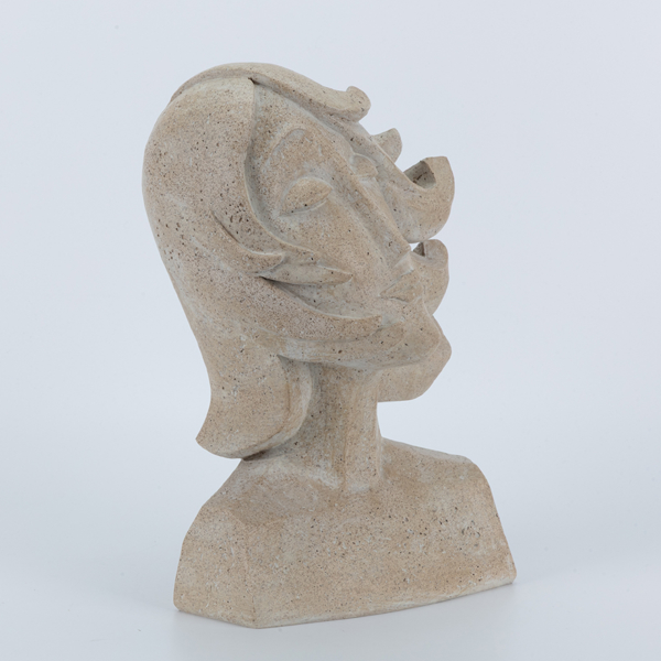 ΦΙΓΟΥΡΑ ΓΥΝΑΙΚΑ ΠΟΛΥΡΕΖΙΝ ΚΑΦΕ 19x14x26.8cm