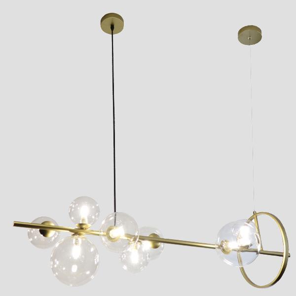 Φωτιστικο κρεμαστο 8xg9w 1000x250 χρυσο Arte Illumina