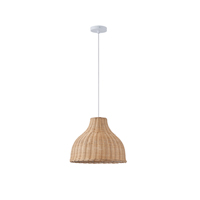 Φωτιστικο κρεμαστο bamboo μονοφωτο 1x1xe27 max 15w φ330x1440mm μπεζ Arte Illumina coastal