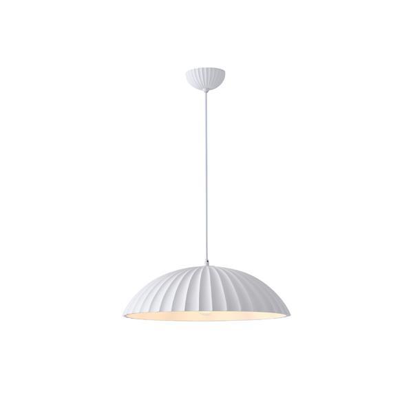 Φωτιστικο κρεμαστο γυψινο μονοφωτο 1xe27 max 15w φ500x1830mm λευκο Arte Illumina calco