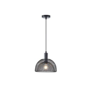 Φωτιστικο κρεμαστο μεταλλο μονοφωτο 1xe27 max 15w φ255x1280mm μαυρο Arte Illumina hood