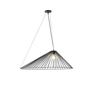 Φωτιστικο κρεμαστο μεταλλο μονοφωτο 1xe27 max 15w φ800x1360mm μαυρο Arte Illumina ray
