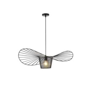 Φωτιστικο κρεμαστο μεταλλο μονοφωτο 1xε27 max 15w φ800x1270mm μαυρο Arte Illumina cap