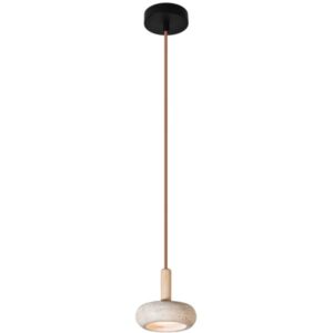 Φωτιστικο κρεμαστο τραβερτινα led 5w Arte Illumina lito